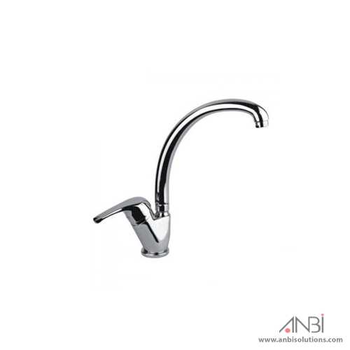 ITALO Sink Mixer Kitchen Line Side Lever High Spout W/ Flexible 40cm